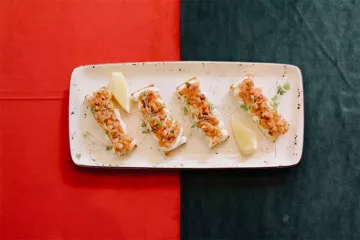 Crispy salmon