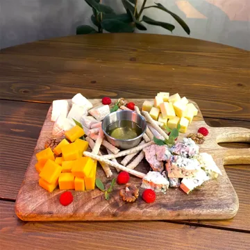 Assorted European cheeses